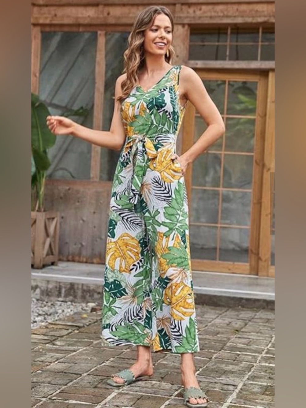 Emery Rose Jumpsuit w/ pockets